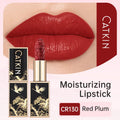 Festive Lipstick with Golden Gloss - Moisturizing Long-Lasting Lip Color