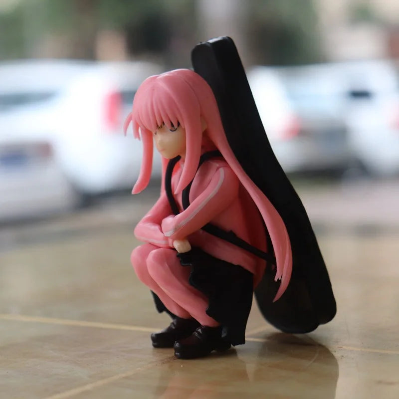 PVC Action Figure - Bocchi The Rock! Gotoh Hitori with Guitar, 8cm Collectible Toy