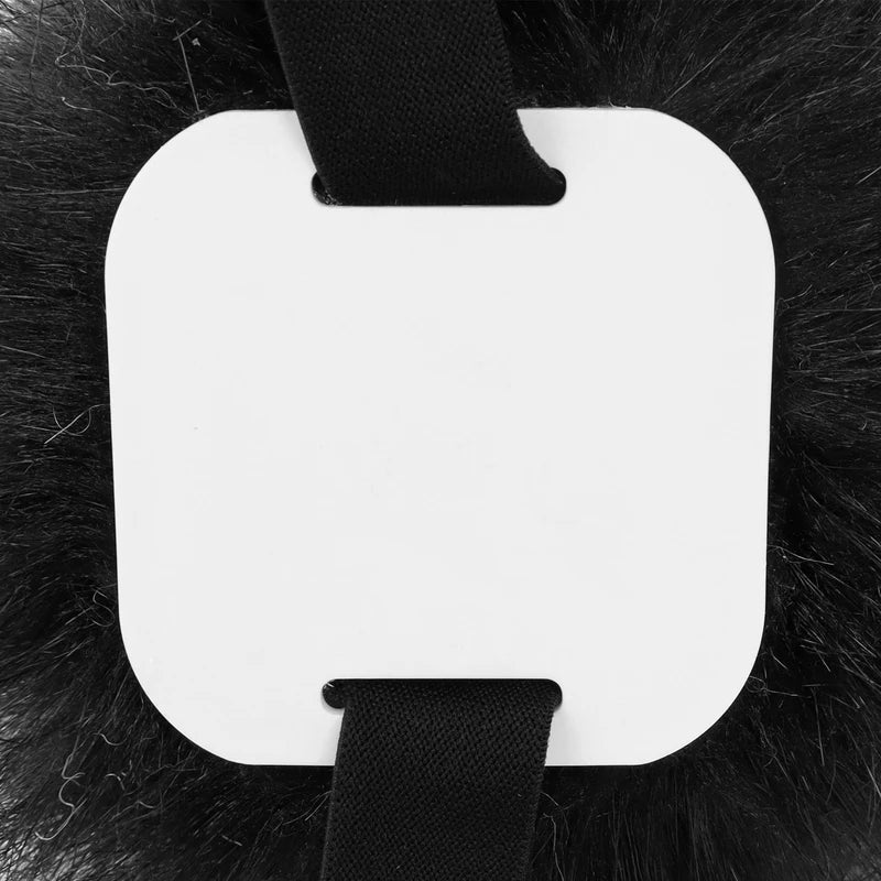 Plush Faux Fur Bunny Tail Cosplay Accessory for Halloween and Easter Costumes