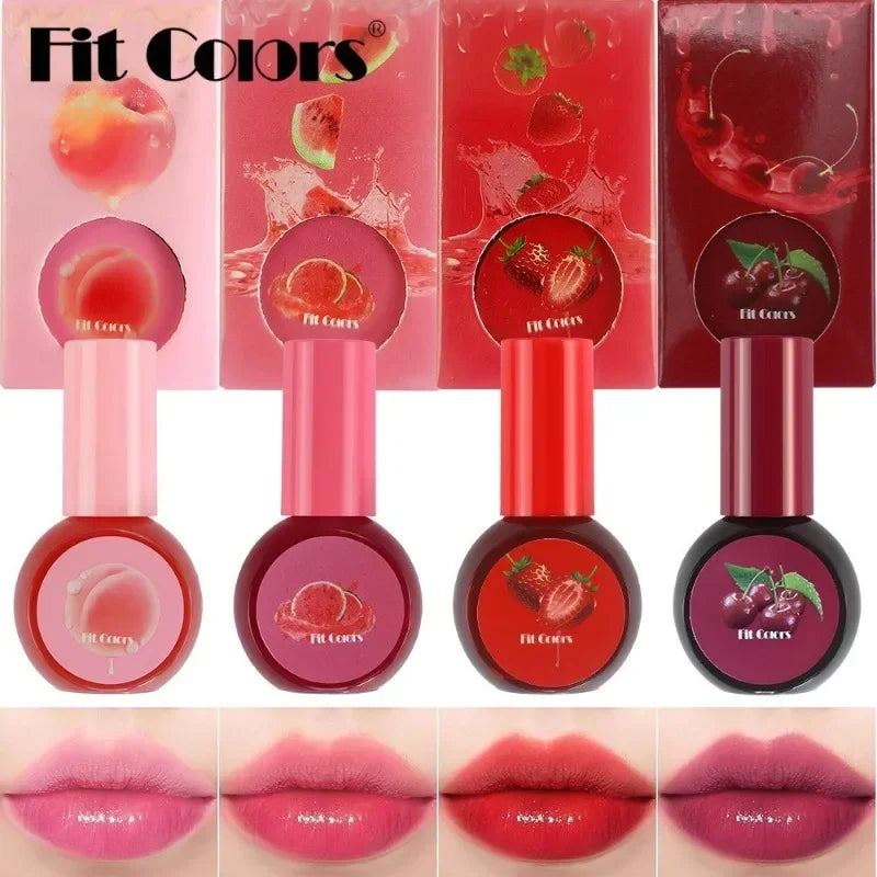Water-Based Lip & Cheek Tint with Moisturizing Formula - Long Lasting Color