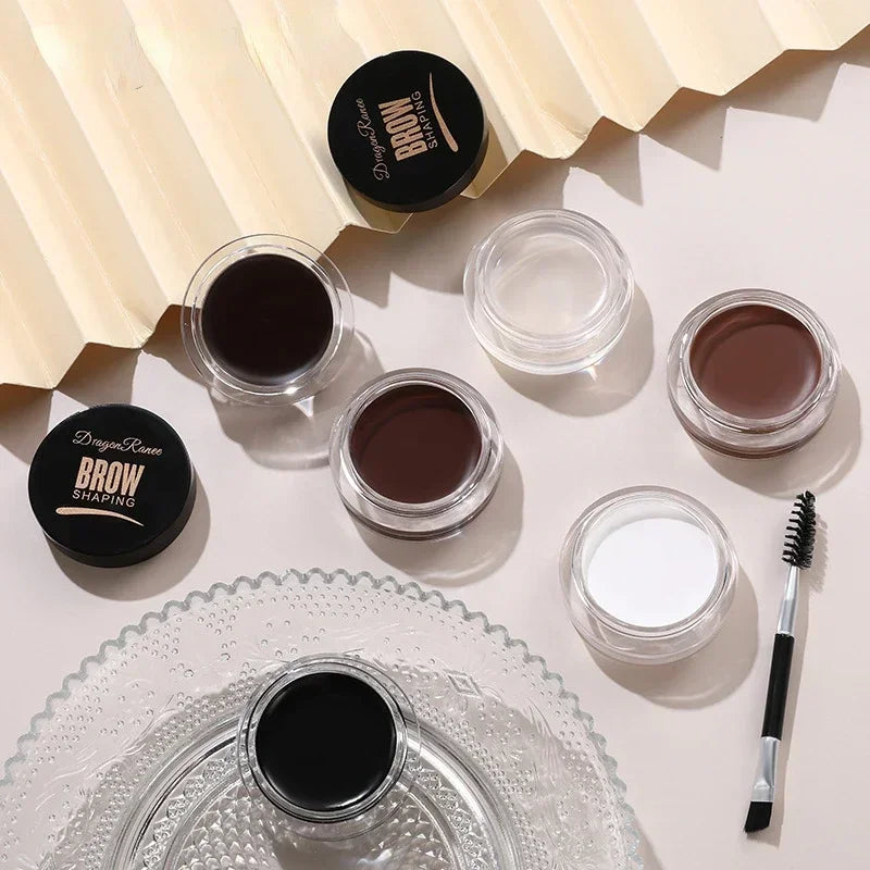 Waterproof Long Lasting Eyebrow & Eyeliner Cream Gel - Contouring Brow Makeup