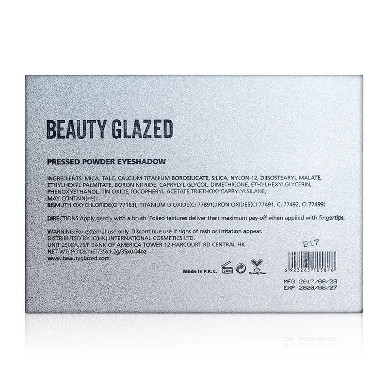 Long-Lasting Waterproof Makeup Palette with 35 Matte & Shimmer Shades