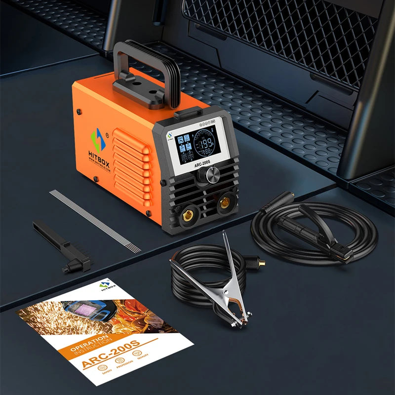 Portable Arc Welding Machine 2-in-1 MMA TIG Inverter Digital Display 220V