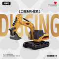 1:64 Metal Remote Control Construction Vehicle Set - Heavy-Duty Die-Cast Play Models