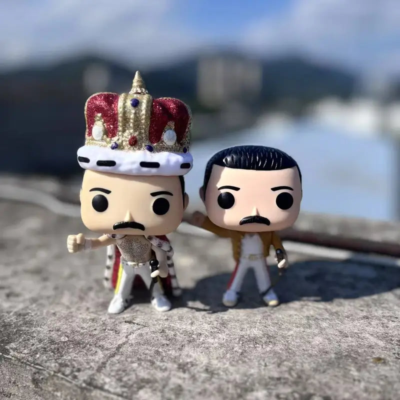 Freddie Mercury Queen Vinyl Figure Collection - Wembley & King Diamond Styles