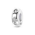 925 Silver Charms Set for Jewelry Making - Tiger Fish Bear Elephant Stars - Gift for Women