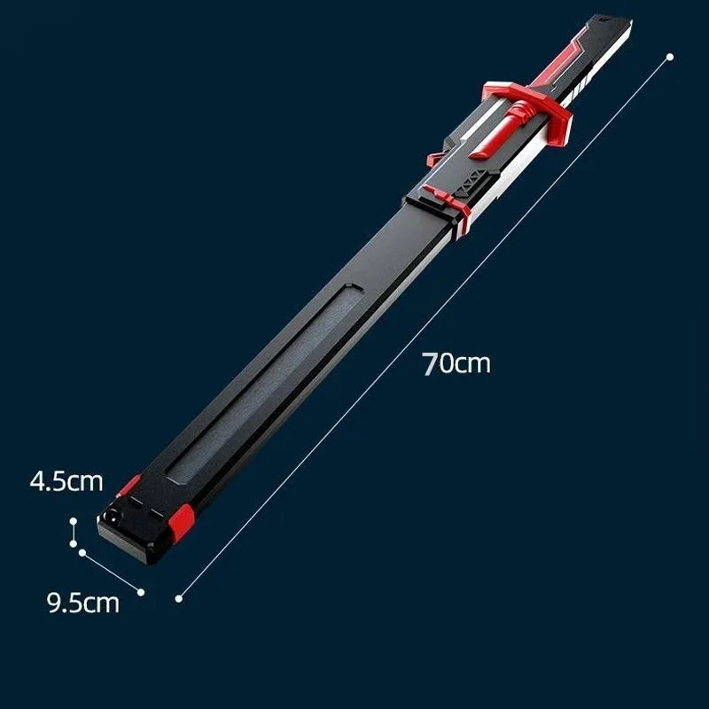 Colorful Glowing Sword Toy with Spark & Smoke Effects – Kids Christmas Birthday Gift