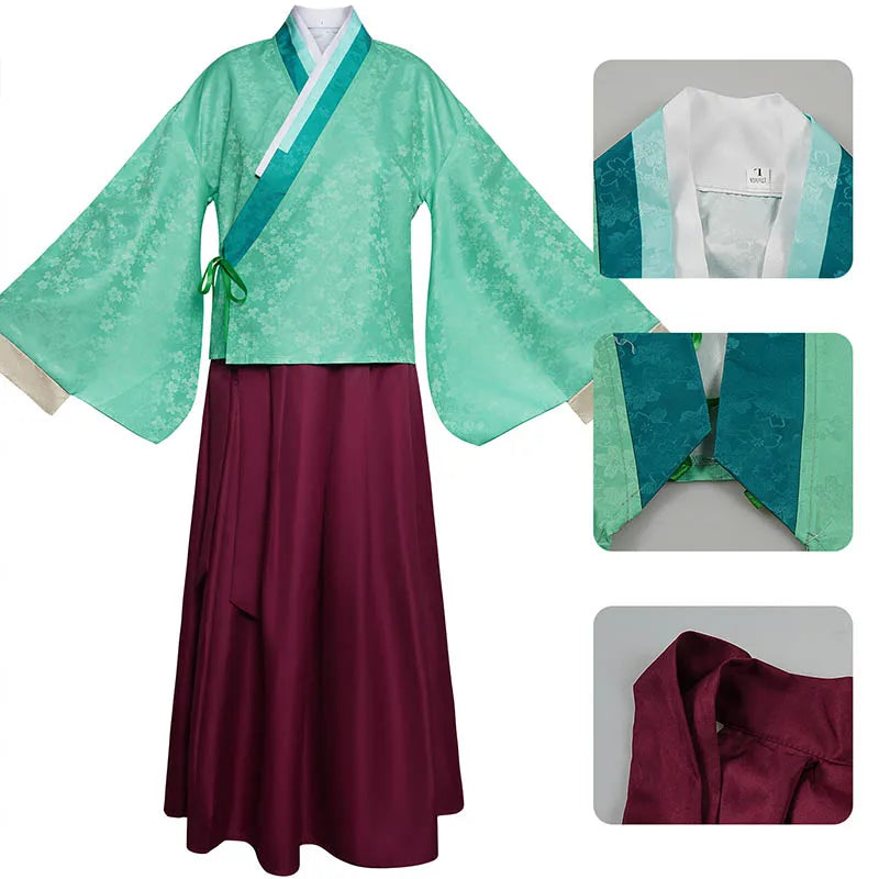 Anime Cosplay Costume Kimono Set for Women Halloween Carnival Party