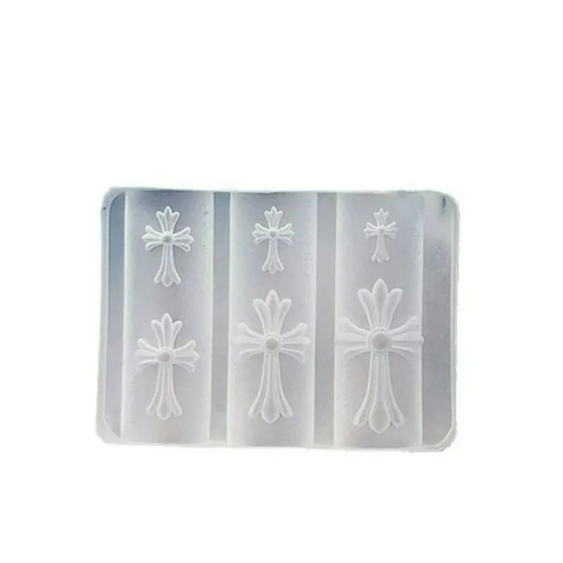3D Nail Mold Silicone Stencils for DIY Carving & Nail Art Decor - Reusable