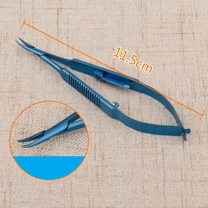 Microsurgical Instruments Titanium Alloy Lock Needle Holder - Straight & Elbow Types