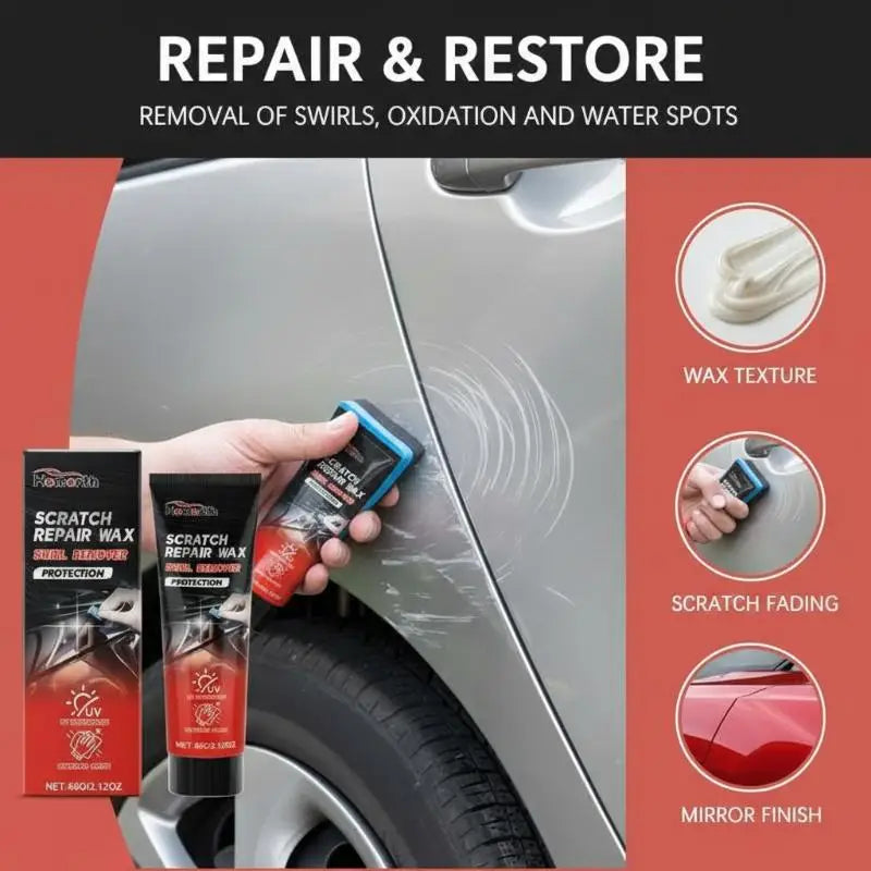 Car Paint Restorer Wax - Glossy Finish Repair & Protective Enhancer