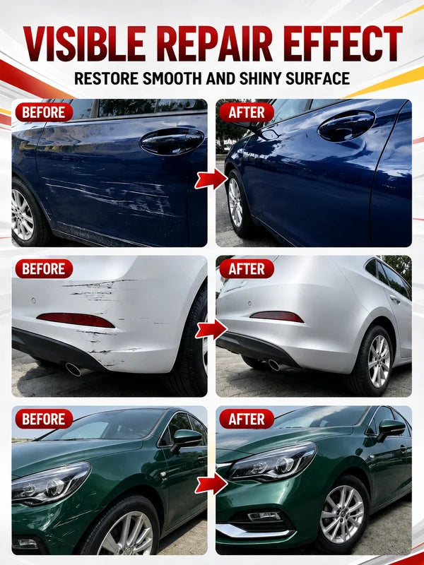 Universal Multi-Color Car Scratch Repair Wax for Surface Restoration