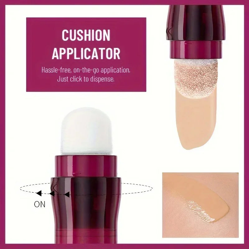 Concealer Sponge Head for Dark Circles Tears Freckles Acne High-End Natural Skin Makeup