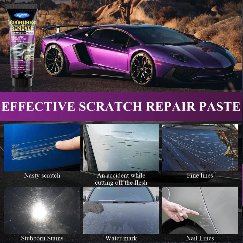 Car Scratch Repair Paste Polishing Wax - Paint Touch-Up & Scratch Remover