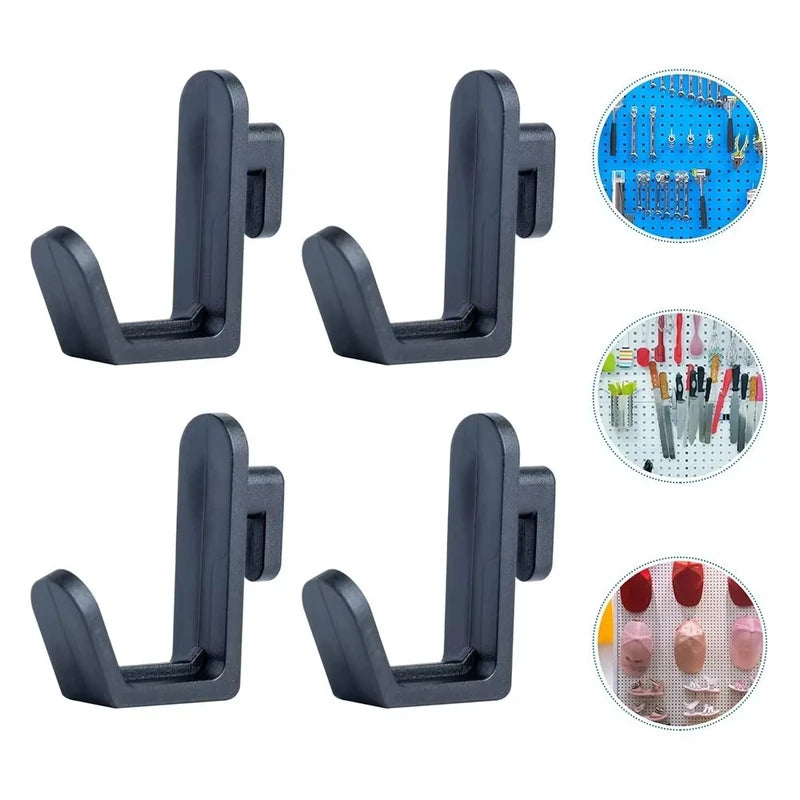 10-Pack Pegboard Hooks Wall Mount Organizer Tool Storage Racks