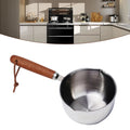 Stainless Steel Oil Pan for Melting Butter and Heating Sauces - Multiple Sizes