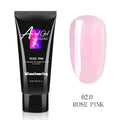 15ml Nail Extension Gel Kit Poly Nail Acrylic Build Strong Long-Lasting Polish