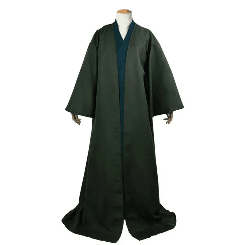 Costume Cloak Cape for Wizard Harry Voldemort Dumbledore Halloween Cosplay