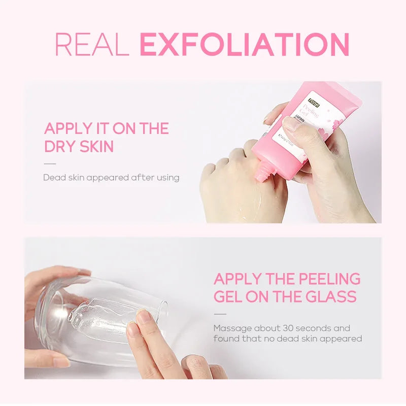 Deep Facial Exfoliating Gel for Skin Brightening & Pore Cleansing - Moisturizing Repair