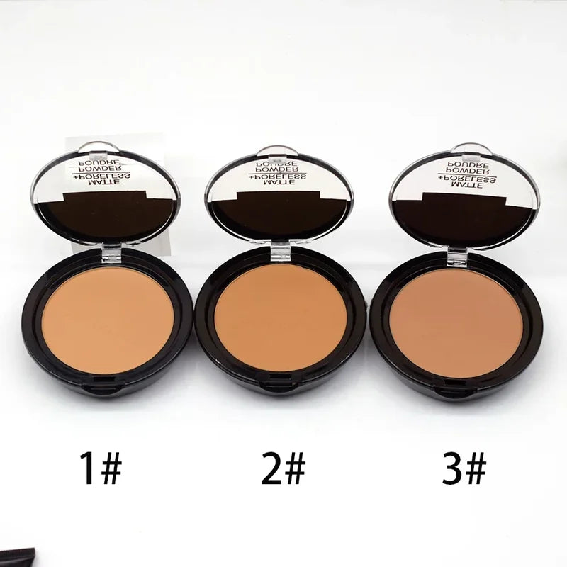 2-in-1 Dark Skin Liquid Foundation Set for Women - Waterproof Concealer & Oil Control Cream