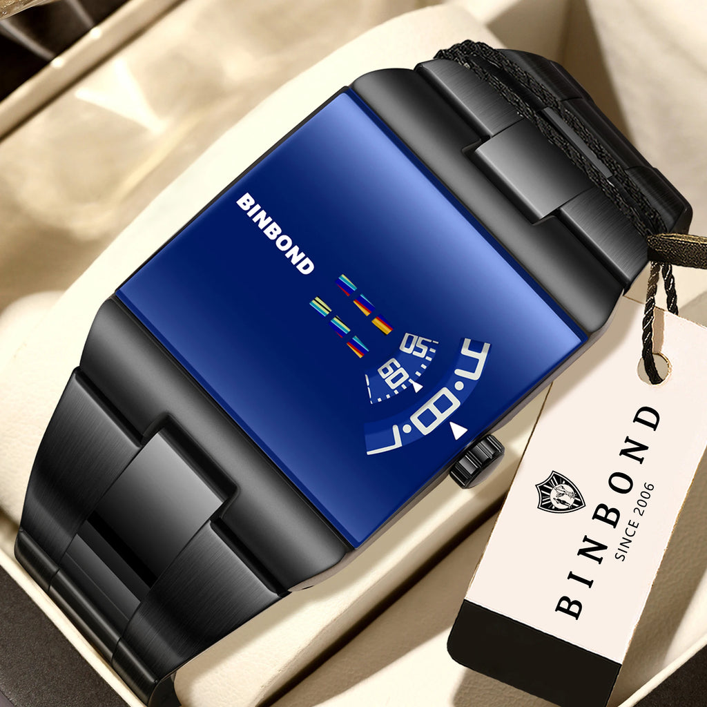Waterproof Men's Quartz Sport Watch - Luxury Casual Wristwatch for Men