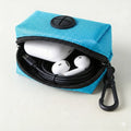 Mini Earphone Case with Clip & Organizer Pouch for AirPods, Cables, Keys