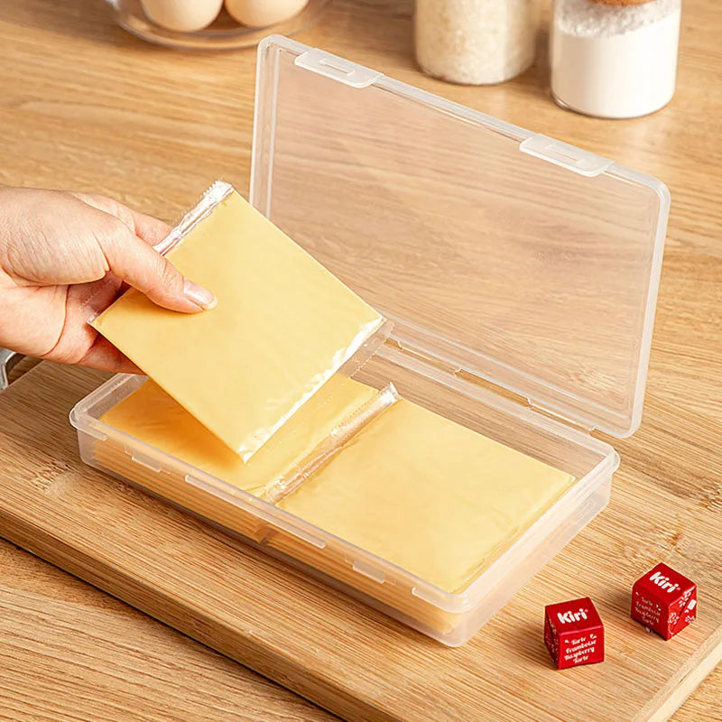 Versatile Food Storage Bin for Cheese, Butter & Snacks - Freezer Safe