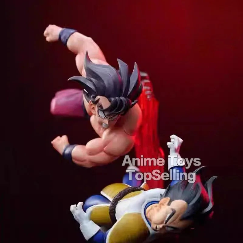Anime Dragon Ball Z Goku vs Vegeta PVC Collectible Action Figures - 23cm