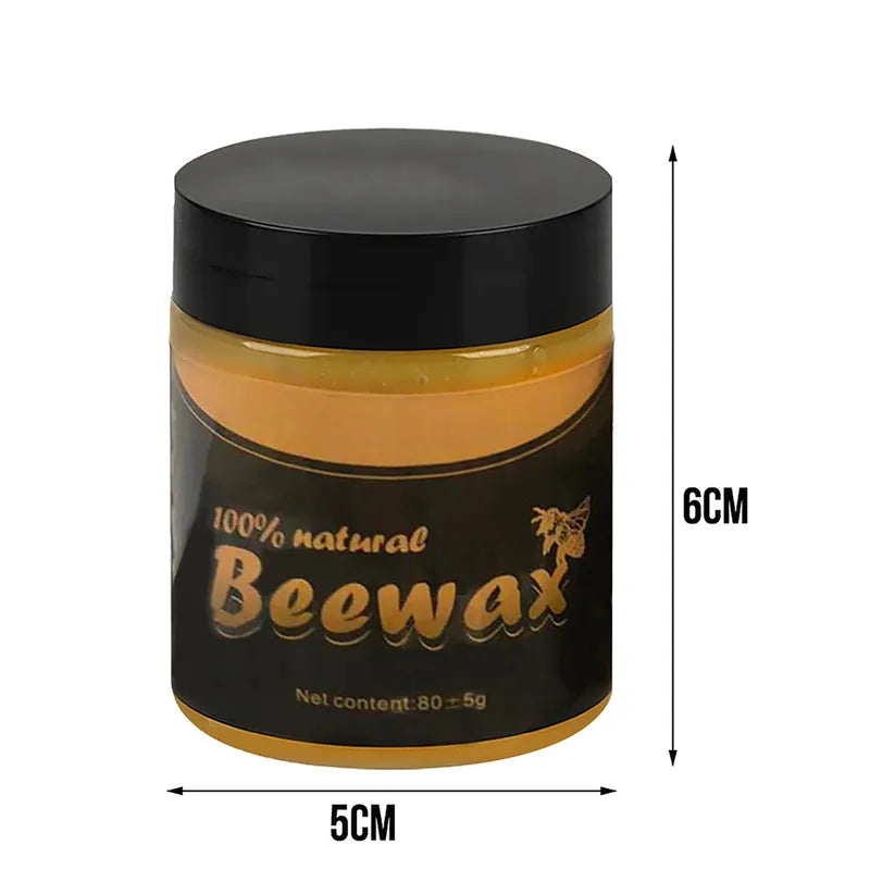 Natural Beeswax Furniture Polish & Wood Cleaner - Organic Wood Care Solution