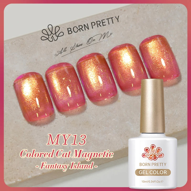 Magnetic Gel Nail Polish 10ml for Nail Art & Manicure with Cat Effect