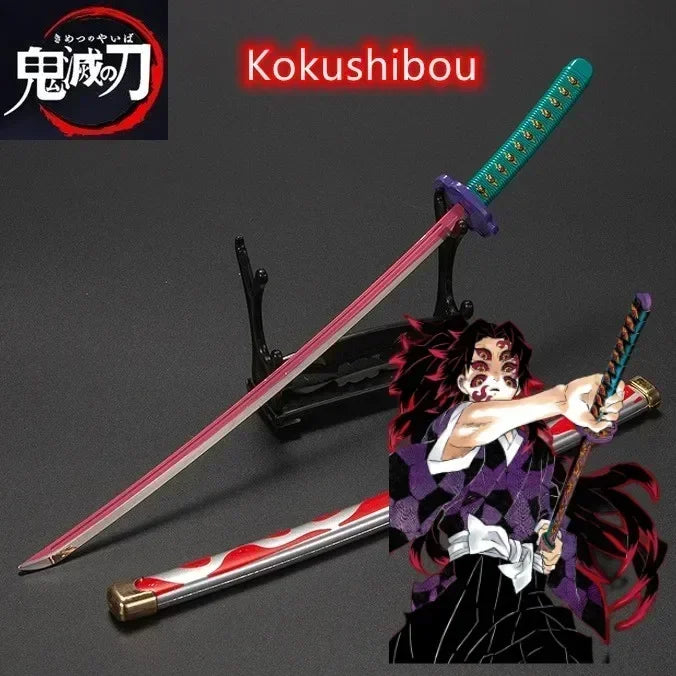 10-Inch Metal Demon Slayer Katana Toy Sword - Kimetsu No Yaiba Collectible Gift