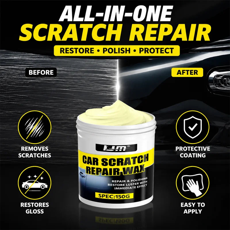 150G Car Polish Scratch Remover Wax Deep Gloss Surface Repair All-In-One