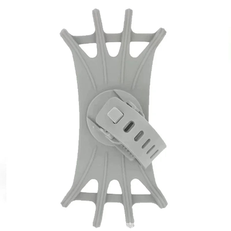 360 Rotatable Bicycle Motorcycle Phone Holder Silicone Support Mount for All Phones