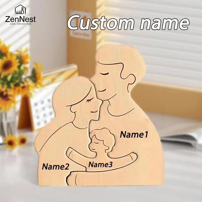 Personalized Wooden Home Decorations & Puzzles - Custom Gifts for Mother's Day & Father's Day