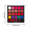 25-Color Matte Lipstick & Blush Palette - Multi-Purpose Lip, Eye, Cheek Makeup Set