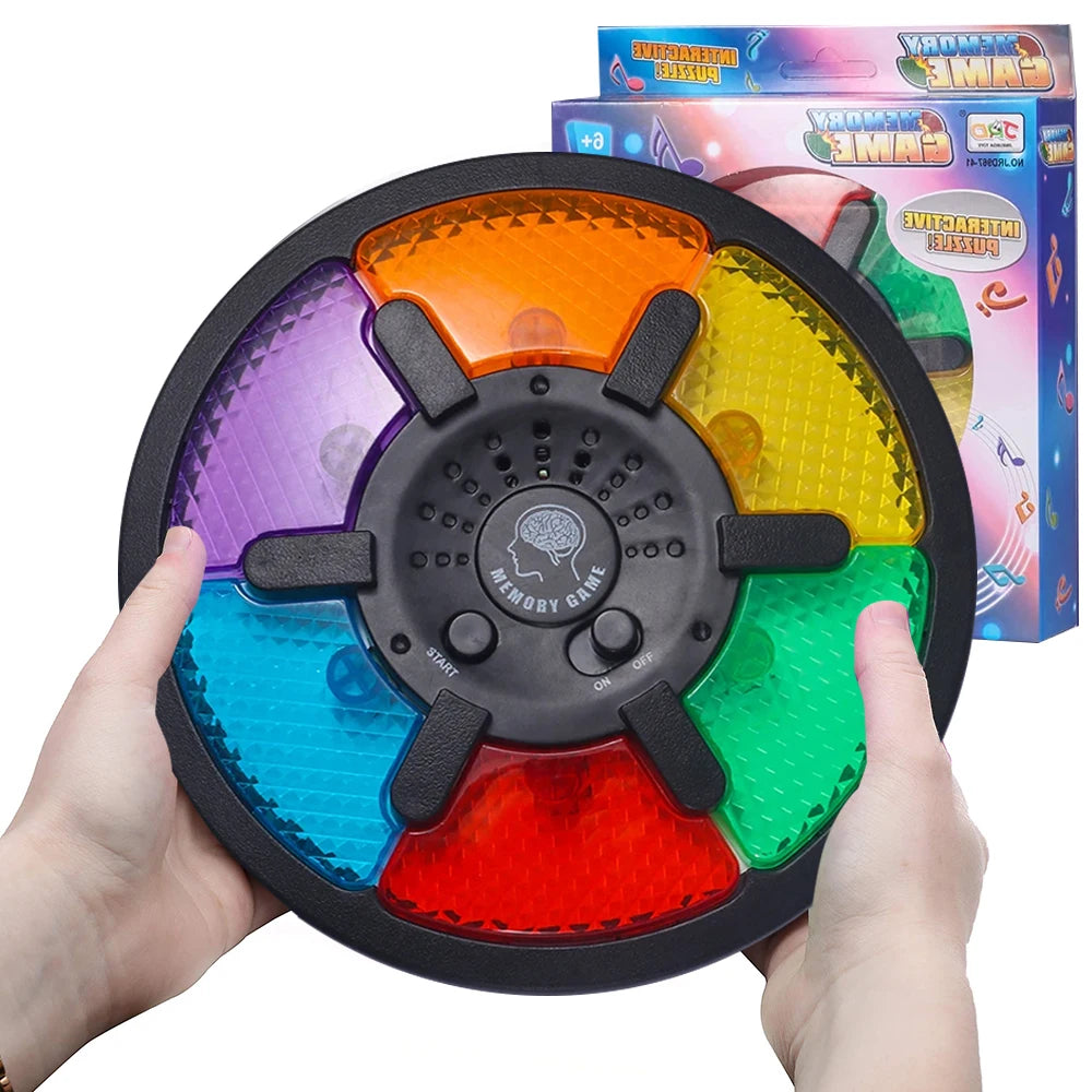 Electronic Memory Game Machine for Kids & Teens - Light & Sound Puzzle