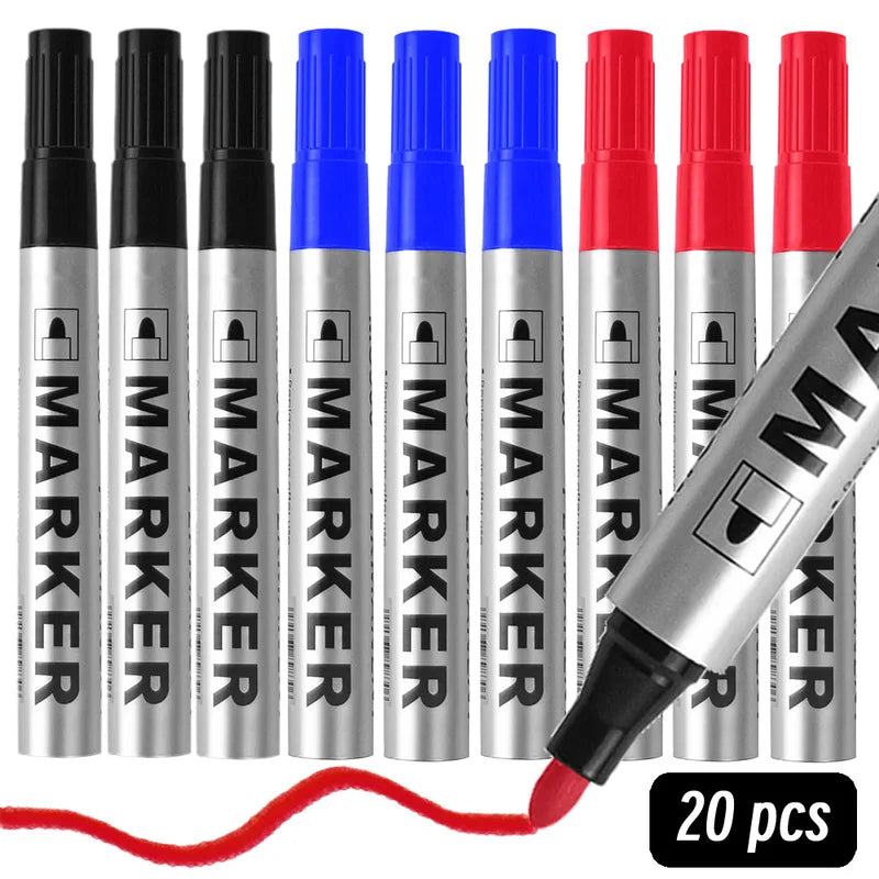 Waterproof Permanent Paint Marker Pen - Quick Dry, Oily Tyre & Signature Use