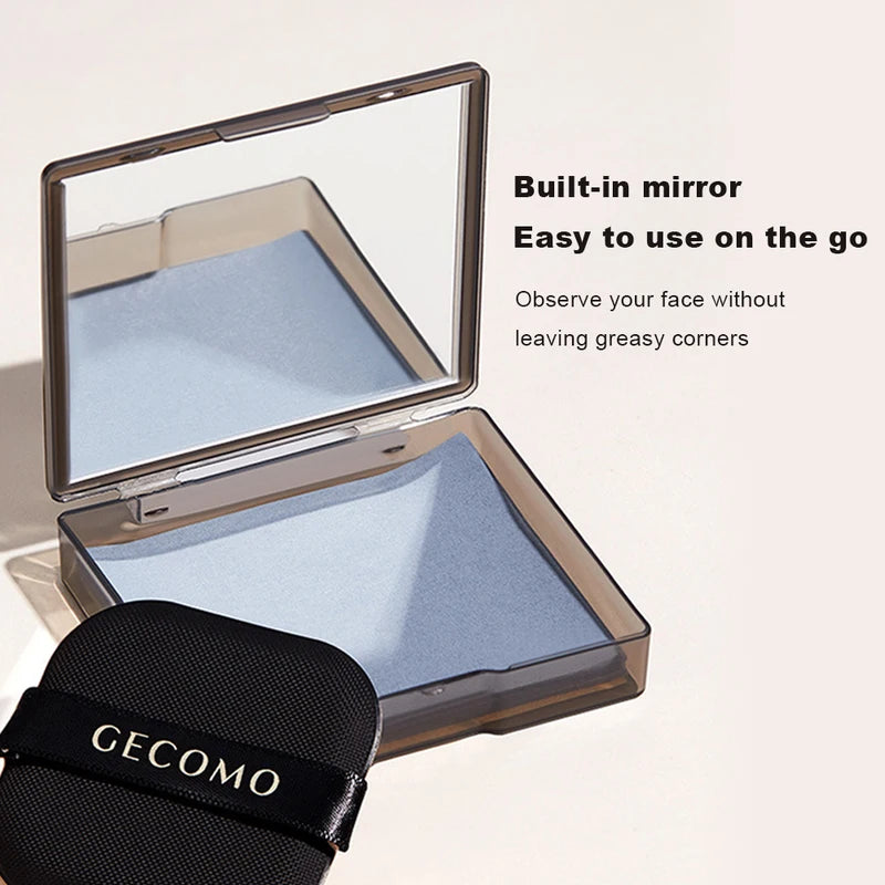 Oil Control Blotting Sheets with Case & Powder Puff for Oily Skin - 200pcs
