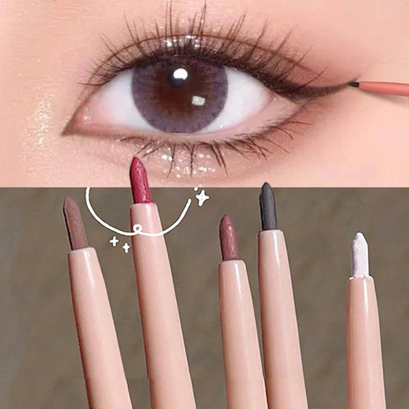Waterproof Gel Eyeliner Pencil for Precise Eye Makeup - Smudge-Proof & Gentle Application
