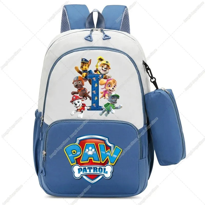 Kids Bookbag with Anime Print - Large Capacity School Backpack for Students