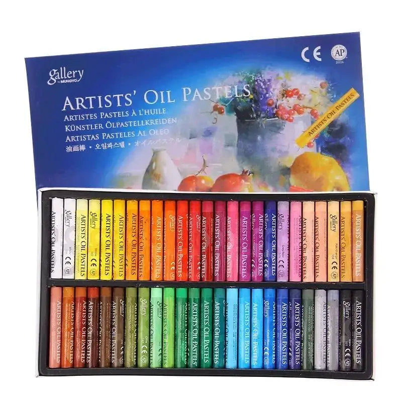 Oil Pastel Soft Stick Set for Kids & Artists - 25/50 Colors, Washable Drawing Supplies