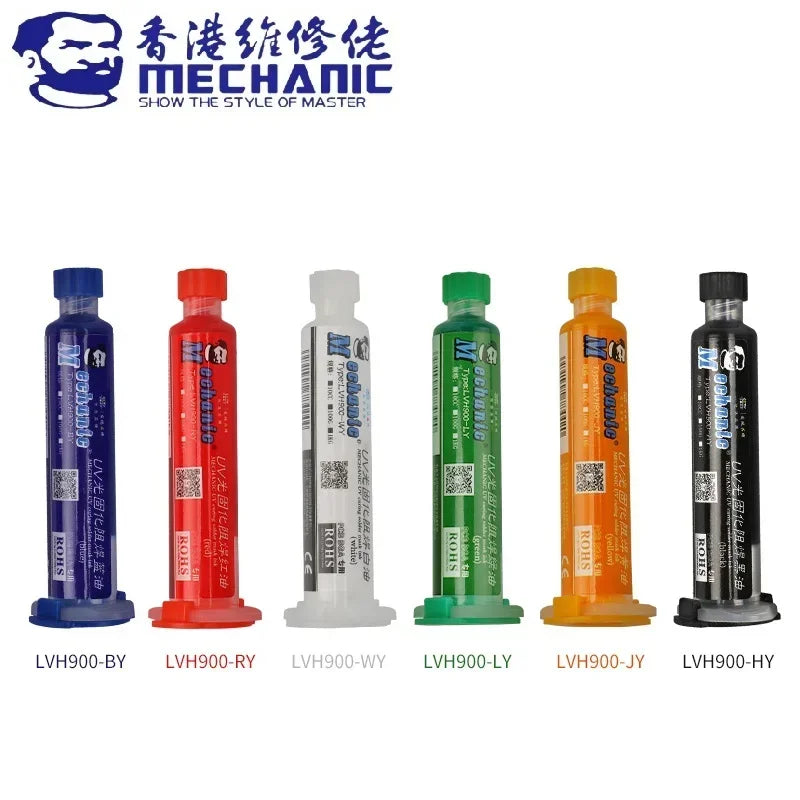 UV Solder Mask Ink for PCB Repair Insulation Circuit Board Paint - Multiple Colors