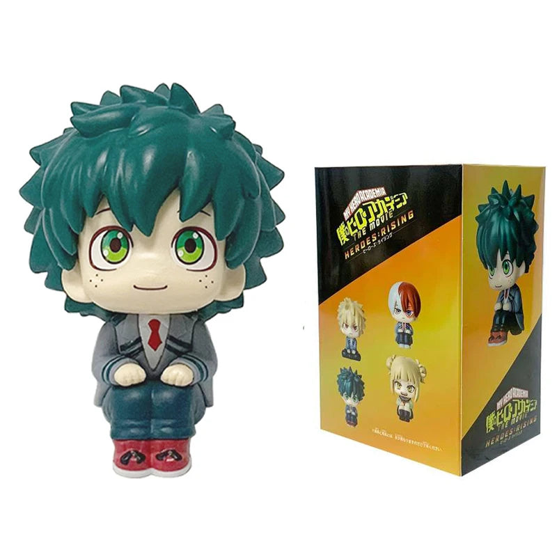 Anime Action Figures Q-Style Collection - Bakugou, Midoriya, Todoroki Models