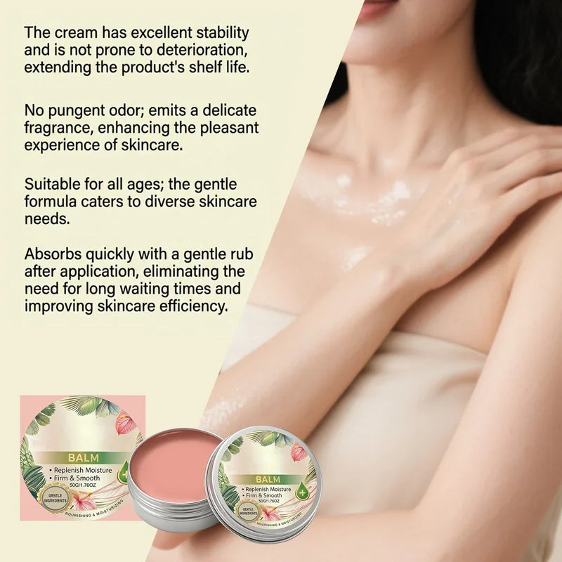Organic Herbal Soothing Face and Body Cream for Sensitive Skin 50g