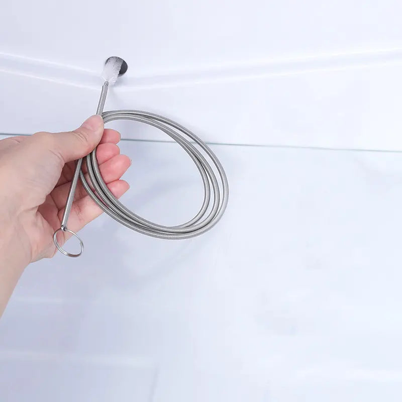 Flexible Refrigerator Drain Cleaning Brush Long Water Tube Dredge Tool
