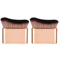 Self Tanning Brush Gold Portable Makeup & Body Applicator Tool for Self Tan, Sunscreen, Neck & Leg