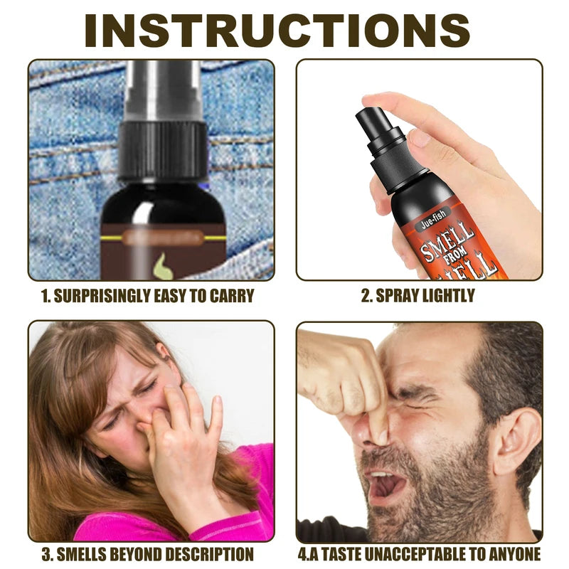 Safe Fart Prank Spray Kit - Hilarious Poop Scented Toy for Gag Gifts, Party Pranks