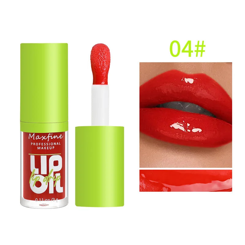 Waterproof Long-Lasting Lip Gloss with Moisturizing Non-Stick Formula - Multiple Colors