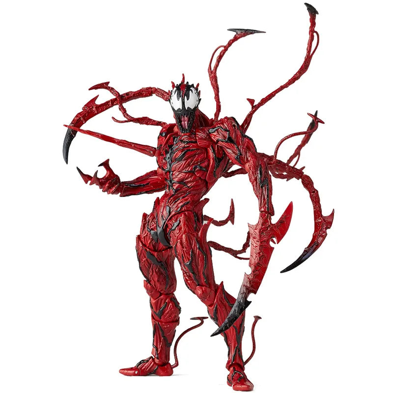 Venom Carnage Action Figure - Collectible Movable Toy Statue for Kids & Fans