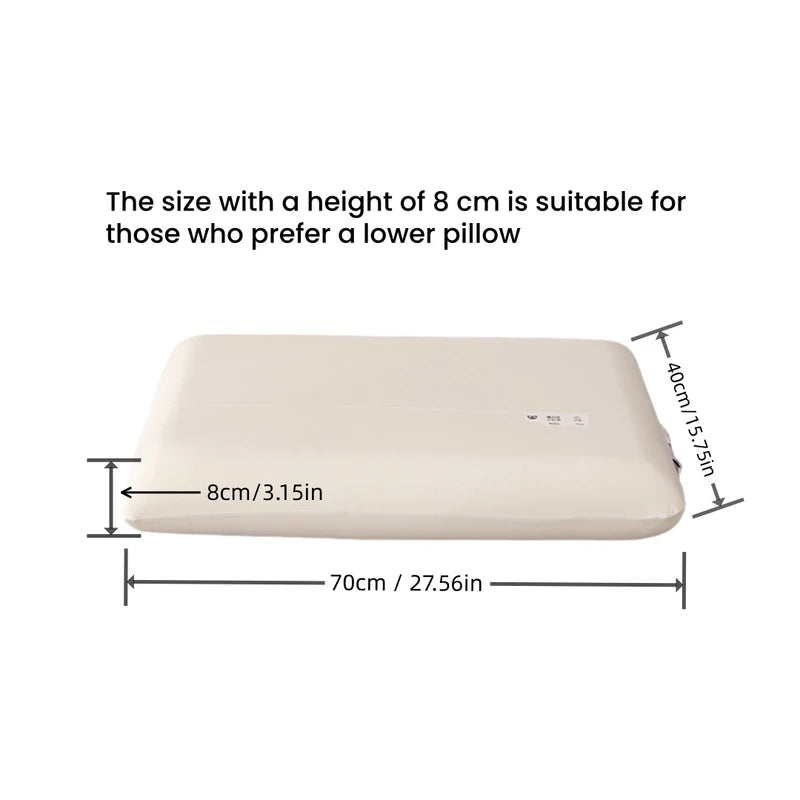 Memory Foam Pillow with Slow Rebound Support - Hotel Quality 50x80cm & More